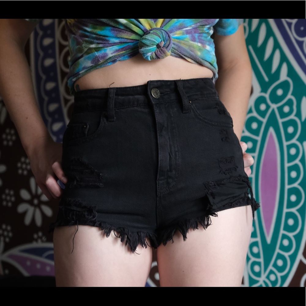 BDG high waisted cheeky shorts